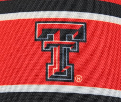 Image of FOCO NCAA Printed Team Logo and Color Stripes Comfortable Slide Sandals