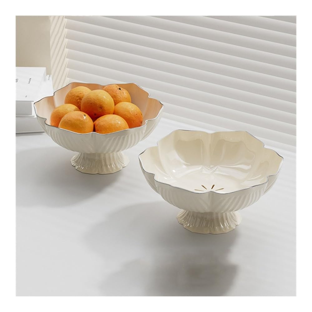 Koszyk na owoce, Taca na owoce, luksusowy talerz ociekowy do salonu, stolik kawowy, taca na przekąski, elegancki design do ekspozycji przekąsek