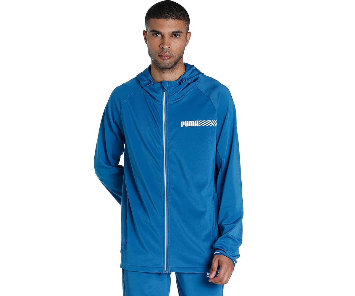 Puma Men Polyester Tec Sport Standard Length Jacket, (84890706)