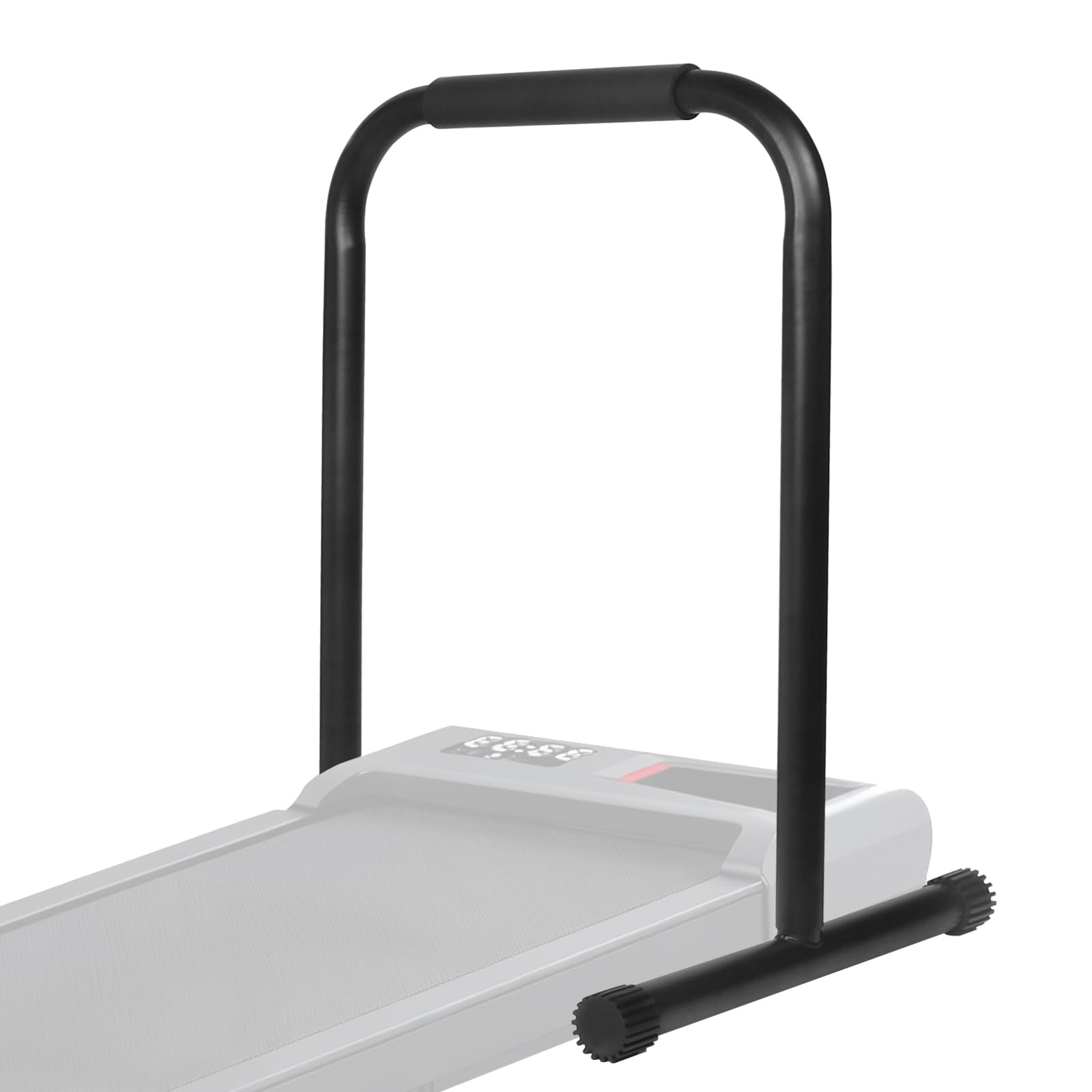Handle Bar for Walking Pad Only, Adjustable Handrail Height from 34.2 to 42.1 Inch, Compatible with Walking Pad 20.2'' Wide, Non-Slip Rubber Feet, Comfortable Absorbent Grip
