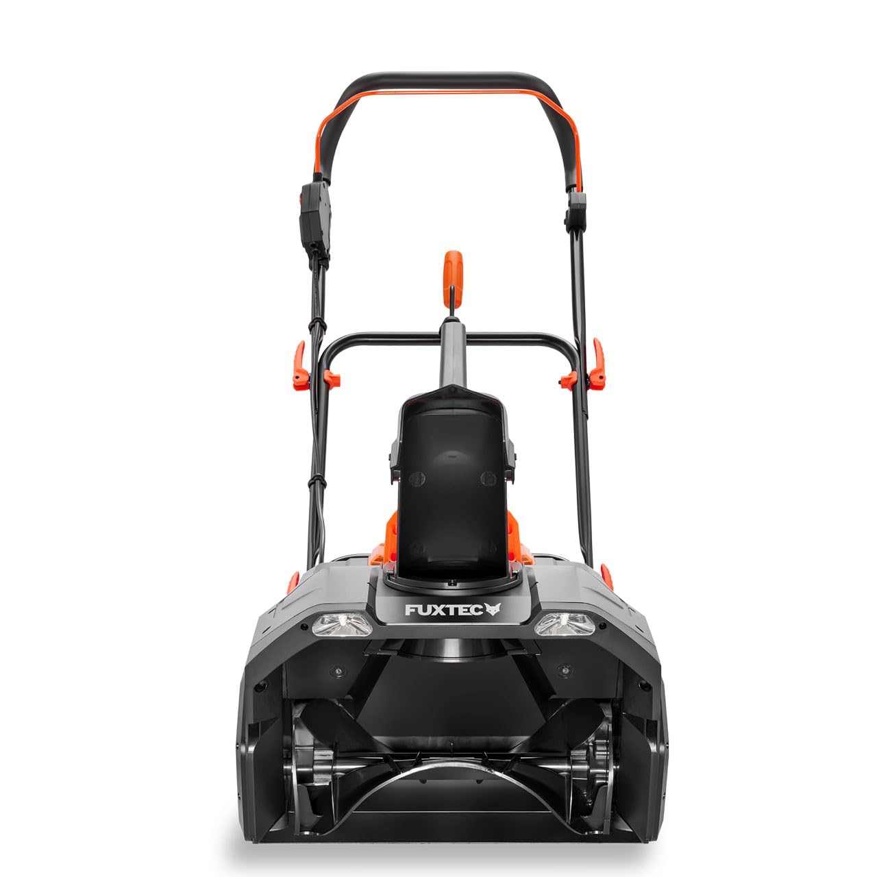 Fuxtec 40V Akku Schneefräse FX-E2SFSET, kabelloser Schneeräumer inkl. Akku + Ladegerät, 51 cm Arbeitsbreite, 6 m Wurfweite, Li-Ion Akku, LED-Frontlichter, leicht und wendig