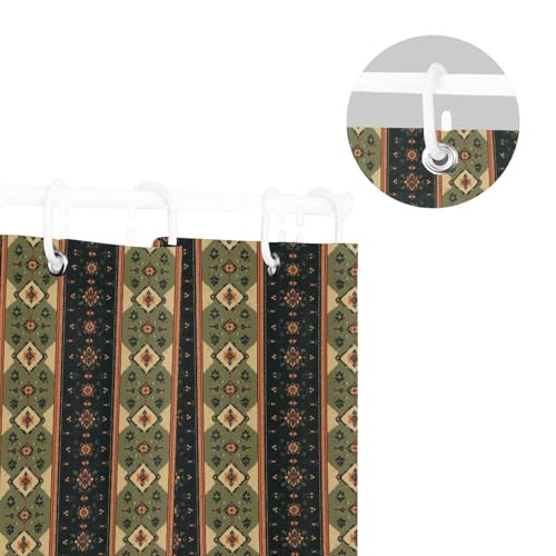 Rideau de douche de qualité supérieure en polyester imperméable chic - 6