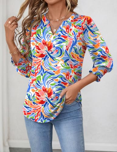 lomon women39s 2025 fashion tops 34 length sleeve business casual blouses summer tees shirts