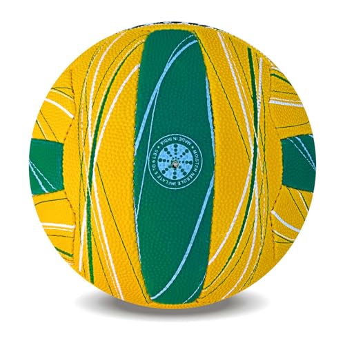 Image of Spartan Throw Ball Size 5 Rubber - Durable, Official Size, Indoor /Outdoor, Training, Waterproof, Hand Stitched, Comfortable Grip, Lightweight, Versatile, Multicolor, (Pack of 1)