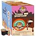 Crazy Cups Seasonal Hot Chocolate, Peppermint Patty Premium Hot Chocolate Hot Cocoa, Single Serve Cups for Keurig K Cup Brewers, 22 Count