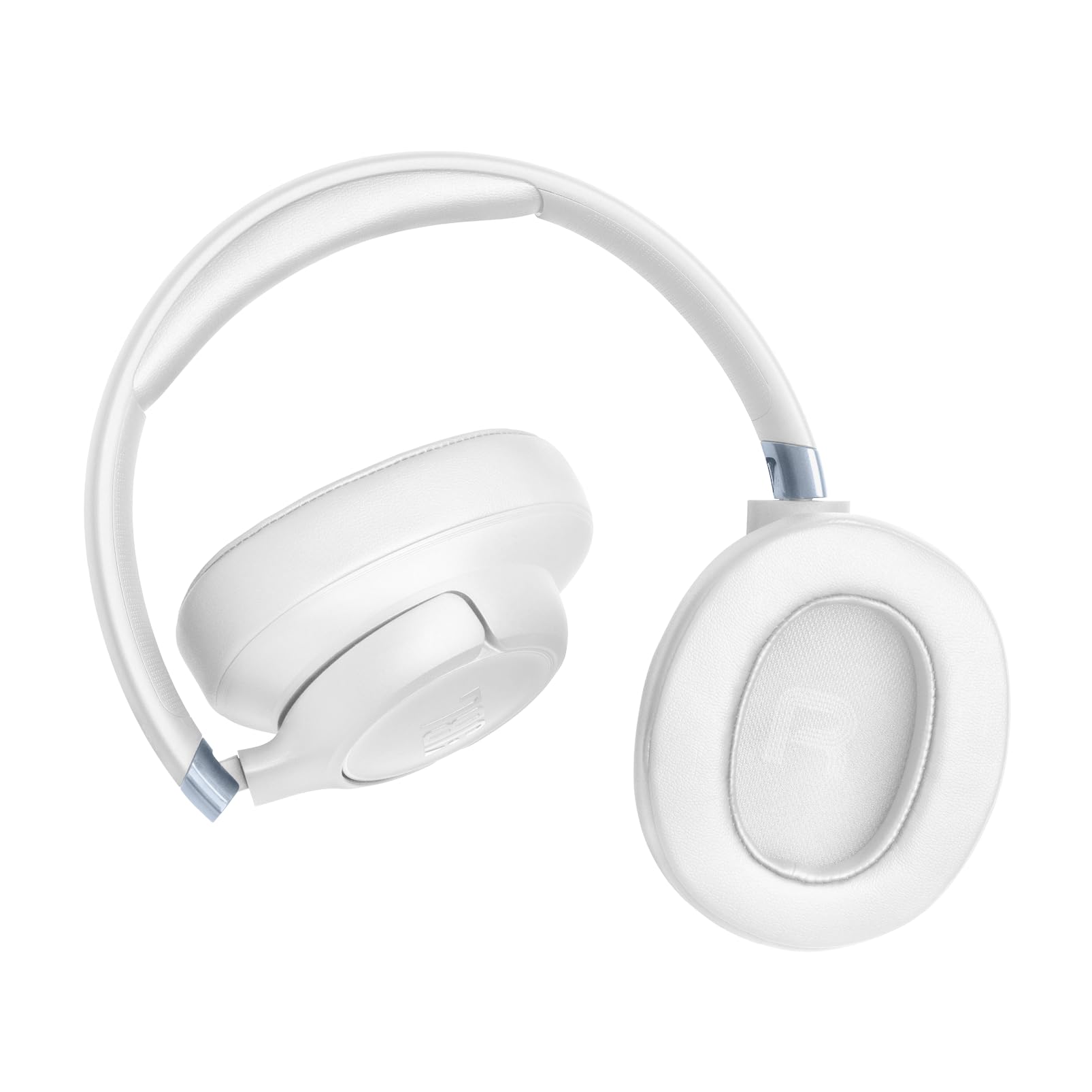 JBL Tune 780 NC, Bezprzewodowe Słuchawki Nauszne, Białe | Redukcją Hałasu, Bluetooth 6.0, z Szybkim Ładowaniem, 76 h Odtwarzania na Baterii, Google Fast Pair i Microsoft Swift Pair