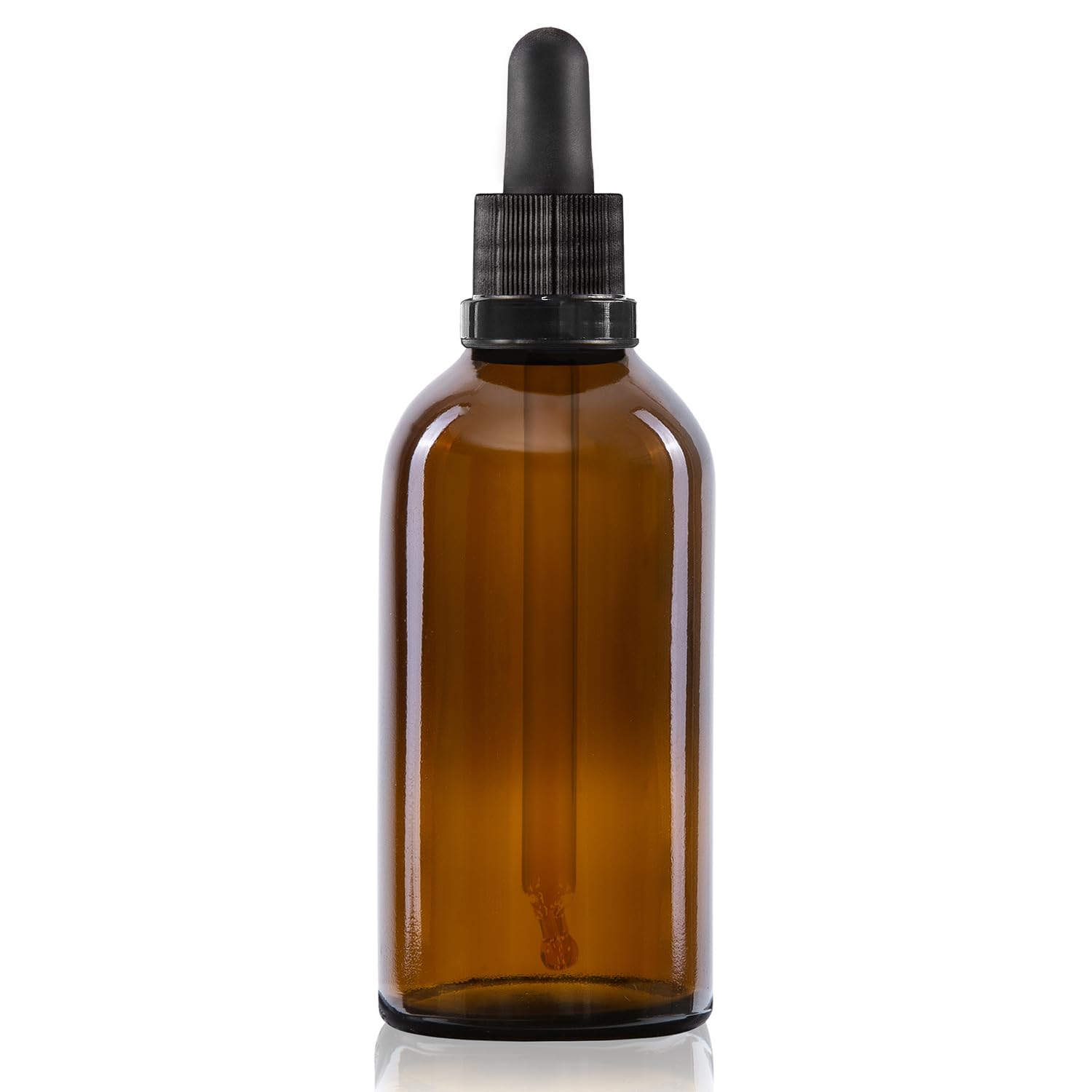 Oputec 68 x 100ml Pipettenflasche aus Braunglas mit Glaspipette: Großpackung Apotheker-Flaschen für Aromatherapie, Kosmetik, Tropfflasche lichtgeschützt, für pharmazeutische Anwendungen und Labor