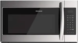 FRIGIDAIRE FFMV1846VS 30" Stainless Steel Over The Range Microwave with 1.8 cu. ft. Capacity, 1000 Cooking Watts, Child Lock and 300 CFM