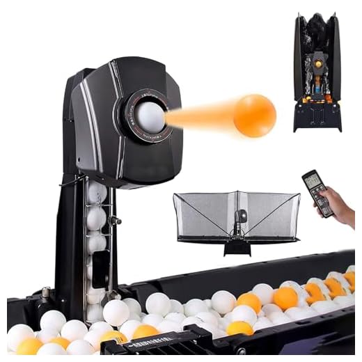 Robô De Tênis De Mesa, Lançador Automático De Bola Pingue-Pongue, Modo De Bola Ciclo Automático, Função De Bola Rotativa Multidirecional, Para Treinamento De Prática De Pingue-Pongue