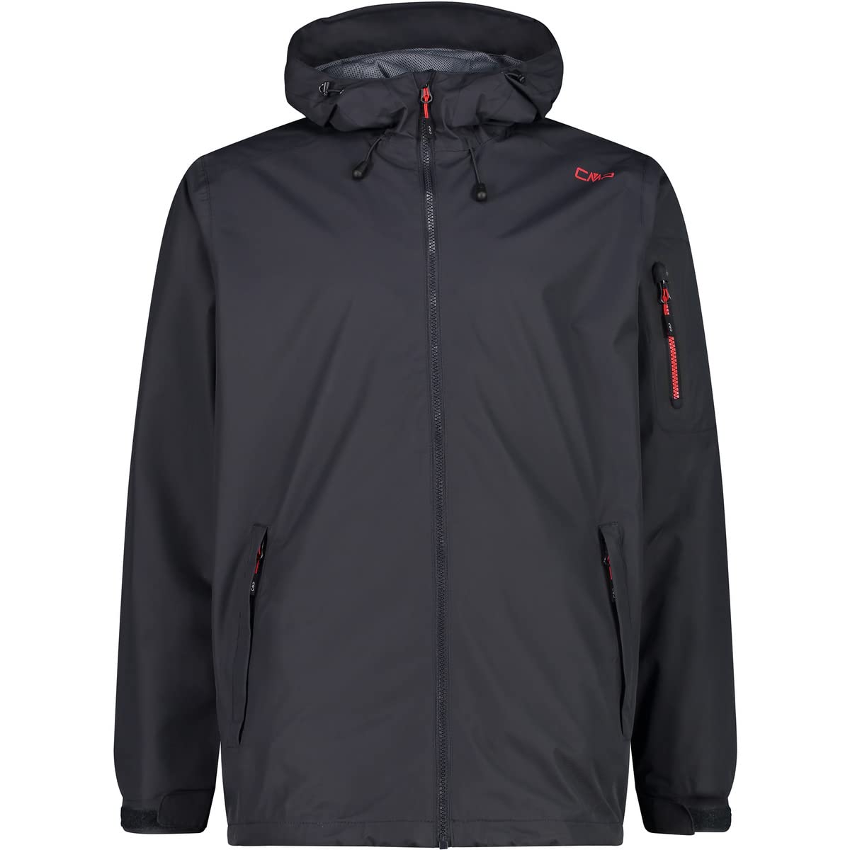 CMP - Man Jacket Fix Hood, Anthracite, 54