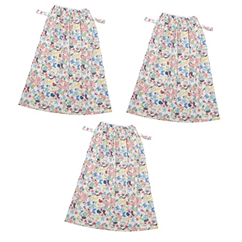 GLEAVI Bolsa De 3 Uds Bolsa De Soporte De Ster Puede Playa Balde Elástico Ropa De Pañales para Revestimientos De Piscina Ligeros Reemplazables Reutilizables Forro Sucio con Tela