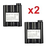 2 Pack Fenzer Replacement Two-Way Radio Batteries for Midland BATT5R BATT-5R