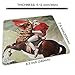 Manslator Cool Soldier Riding A Horse Mouse Pad Funny Awesome Customized, Rectangle