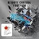 laddutoi RC F1 City Auto ab 12 Jahre kompatibel mit Lego Technic, 433-teiliges 1:16 Blau Modell Mit 2.4G Hz Fernbedienung, Perfektes Geburtstag Geschenk für Kinder ab 10 11 12 13 14 15 Jahren