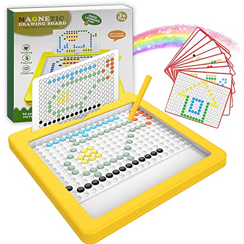 Shengou Magique Planche à Dessin magnétique,Ardoise magnetique Magique,Ardoise Magique Enfant magnétique,Ardoise magnetique Enfant,Planche à Dessin Magnétique (E)