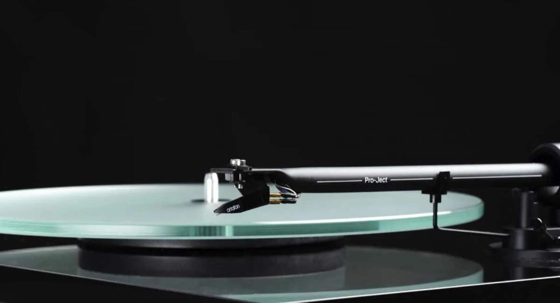Pro-Ject Giradischi T1 Evo Phono con Preamplificatore Integrato Bianco Satinato in Alluminio e Vetro