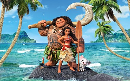 Moana Movie Poster Limited Print Photo Dwayne Johnson The Rock Size 22x28 #2