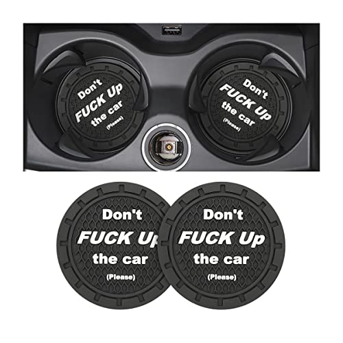 Portavasos para auto 2 piezas 2.75in PVC antideslizante