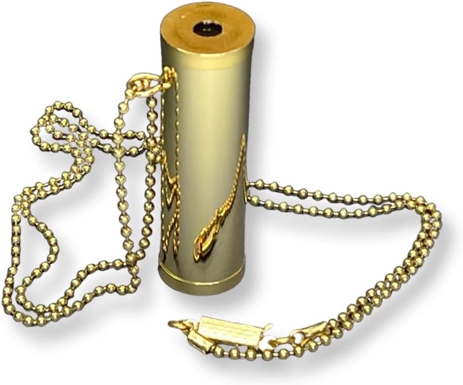 Mini Kaleidoscope Necklace, Wearable Kaleidoscope, Gold, Brass Kaleidoscope