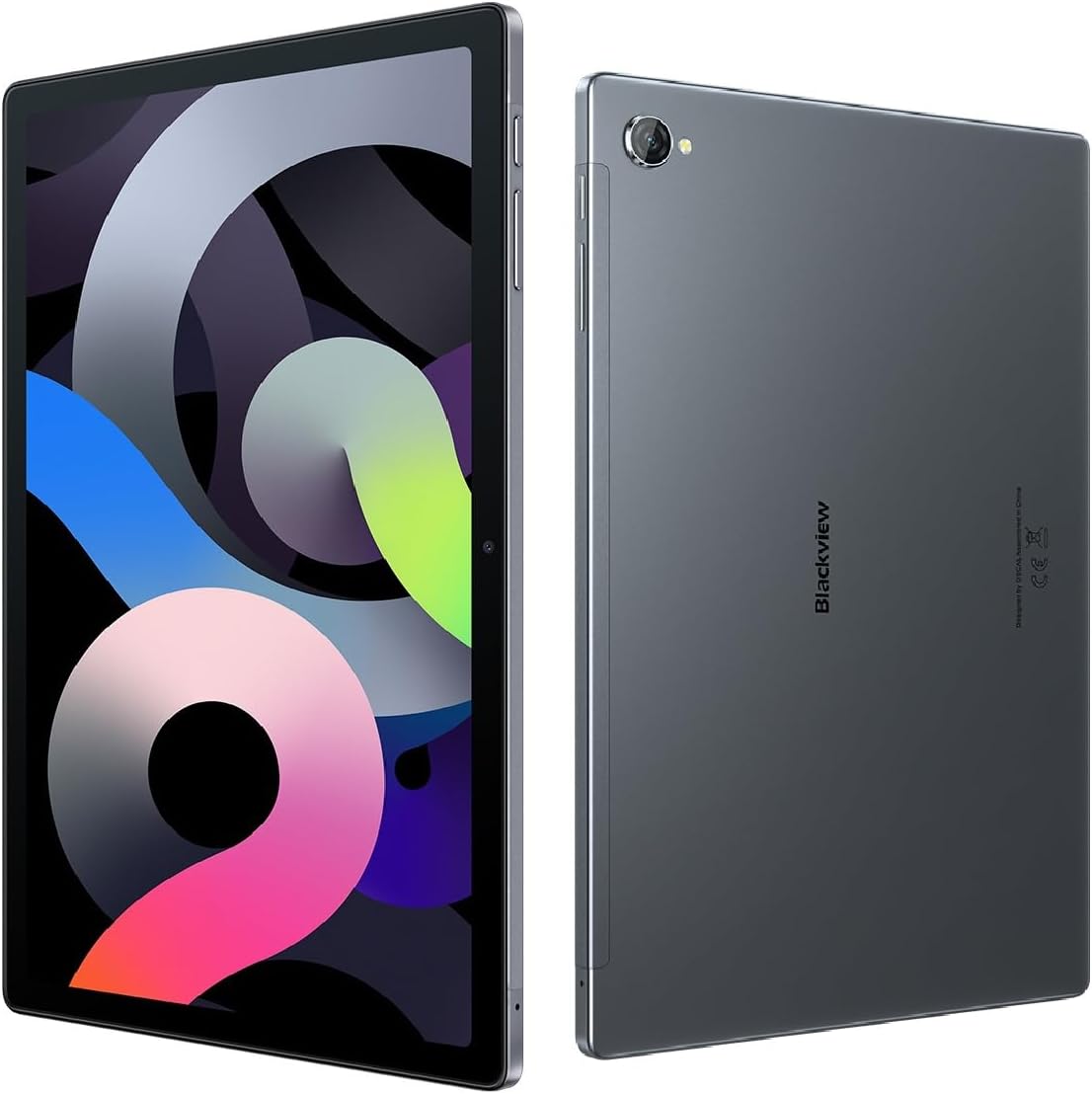 Tab 15 PRO 10.5 Inch FHD+ Display Android 12 Tablet, 14GB + 256GB (1TB Extend) 7.3 mm Thin & 8280 mAh Battery, Widevine L1, Dual SIM 4G LTE + WiFi, 13MP + 8MP Camera, Quad Box Stereo