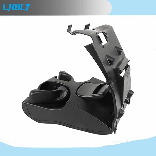 Miniatura 5 de LABLT Portavasos de repuesto para Ram 1500 1998-2001 y Ram 25003500 1998-2003 (5FR421AZAE, negro, plástico)