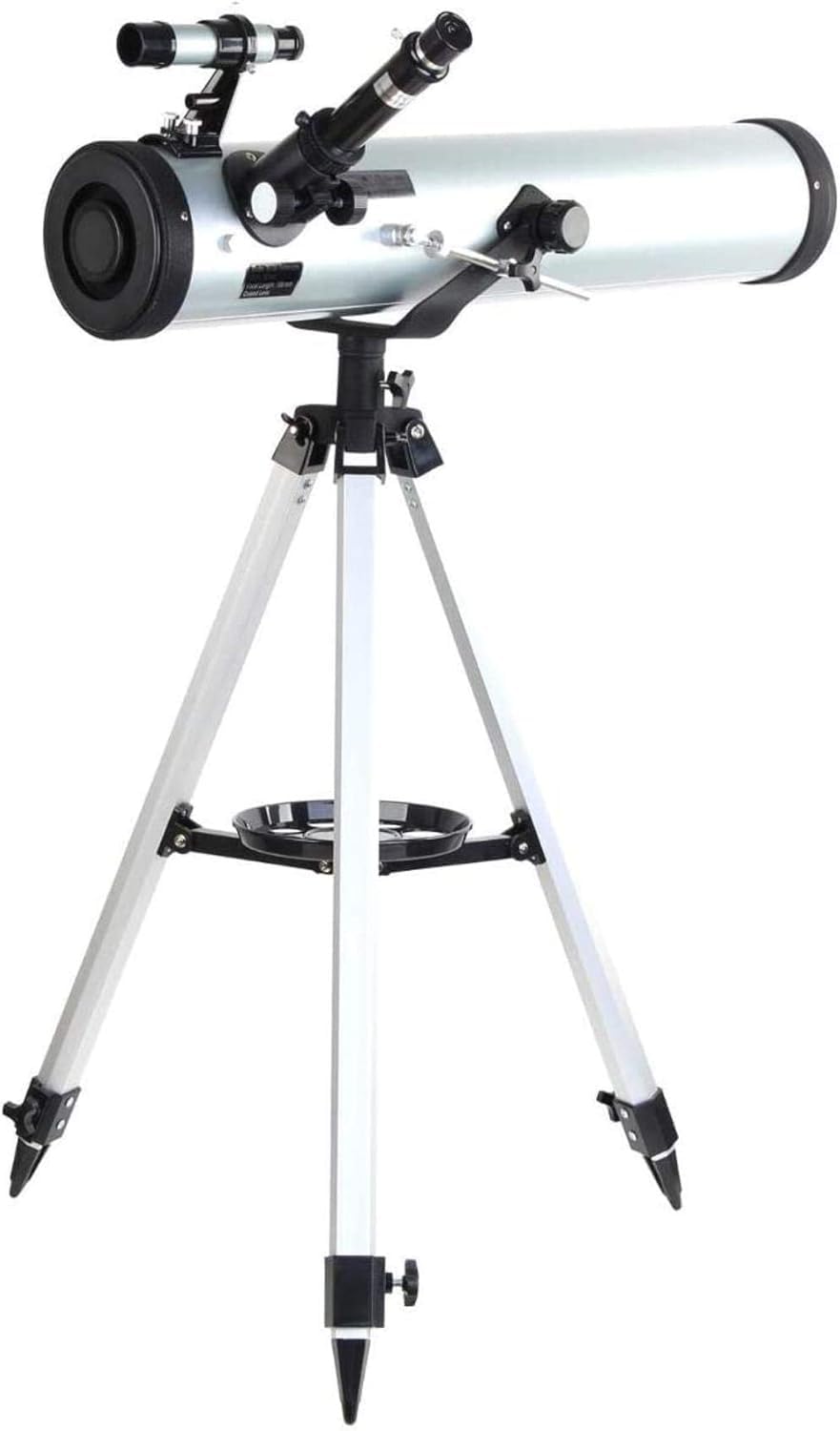 Telescopio Binoculares Alta Potencia Rendimiento 700-76 Telescopio astronómico Reflector Luna, Planetas y observación Estrellas Interiores/Exteriores