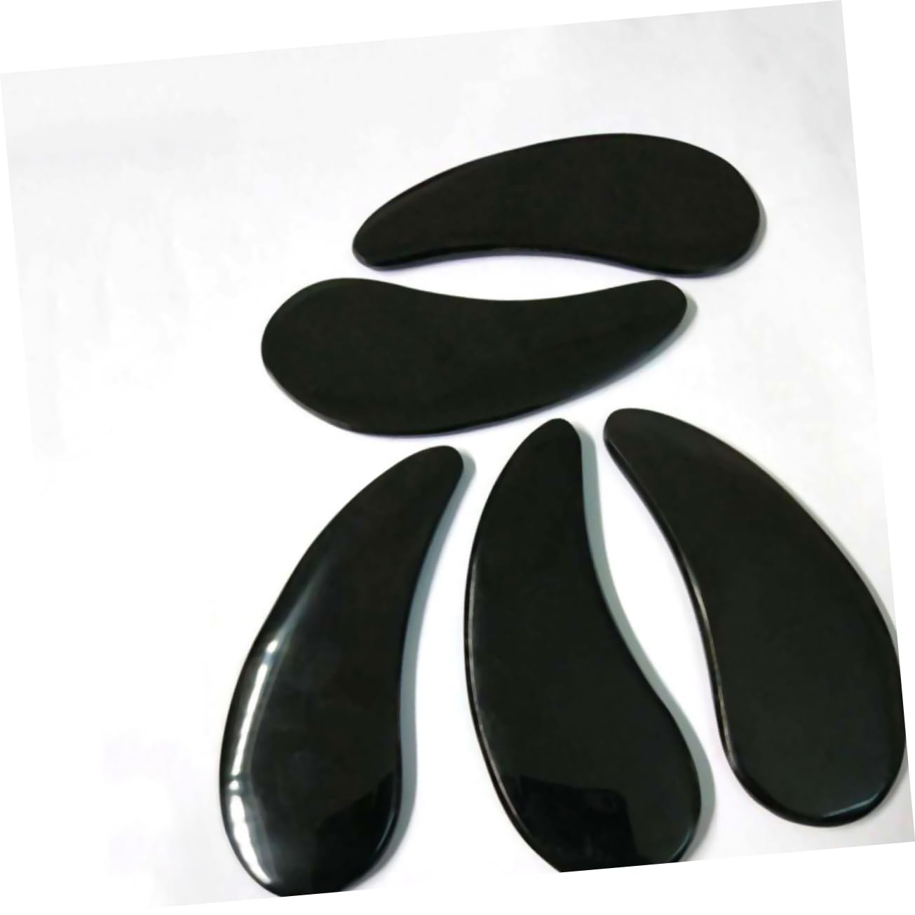 FRCOLOR 3pezzi Piastra Massaggiante Per e Accessorio Maneggevole Per Spa e Domestico Occhiaie e Rigonfiamenti Rimuove Tensioni Muscolari Design Sottile e