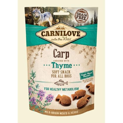 Carnilove Snack Semiumido 200 gr Carpa e Timo