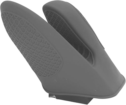 Miniatura 9 de Guantes de silicona para horno, 2 mini guantes para horno, resistentes al calor, antideslizantes, cómodos, color gris