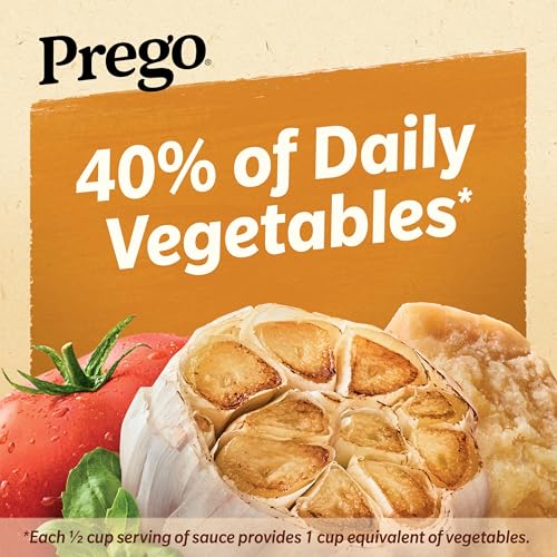 Image of Prego Pasta Sauce, Italian Tomato Sauce with Roasted Garlic & Parmesan Cheese, 24 oz Jar