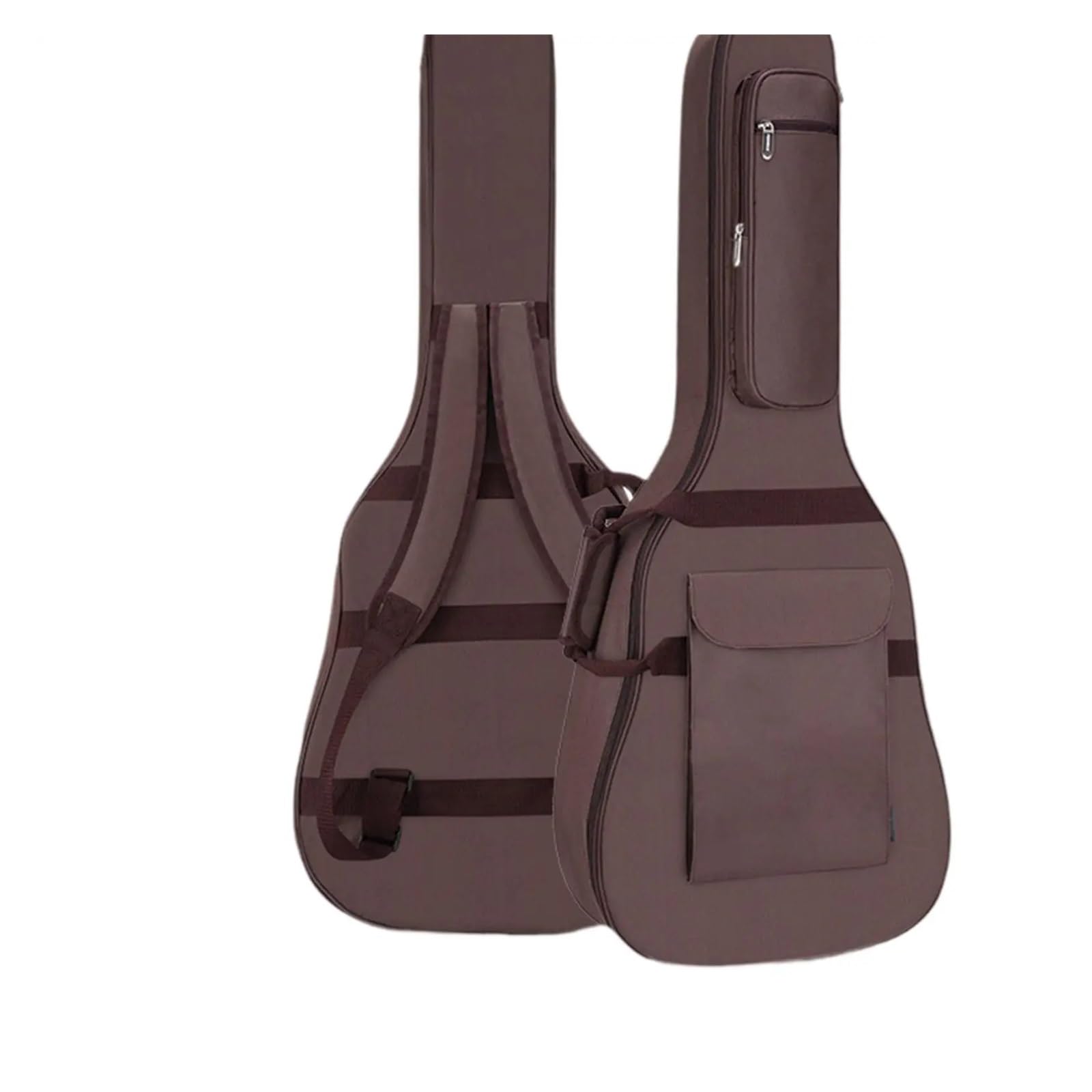 Bolsa de Transporte for Guitarras eléctricas 40-41 Pulgadas con Correa for el Hombro para Guitarra(Coffee)