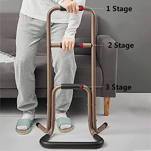 Generic Chair Stand Assist Adjustable Heights Safety Hand Rail, Bed Rails Stand Assist Mobility & Daily Living Aids, for Elderly, Disabled, Pregnant - Image 3