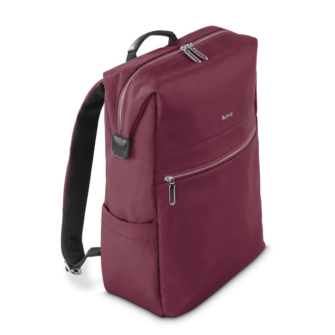 Hama Unisex Ultimate Laptop Backpack (Pack of 1), red, Mittelgroße, Business