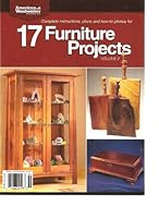 American Woodworker Magazine 17 Furniture Projects B005OK78RY Book Cover