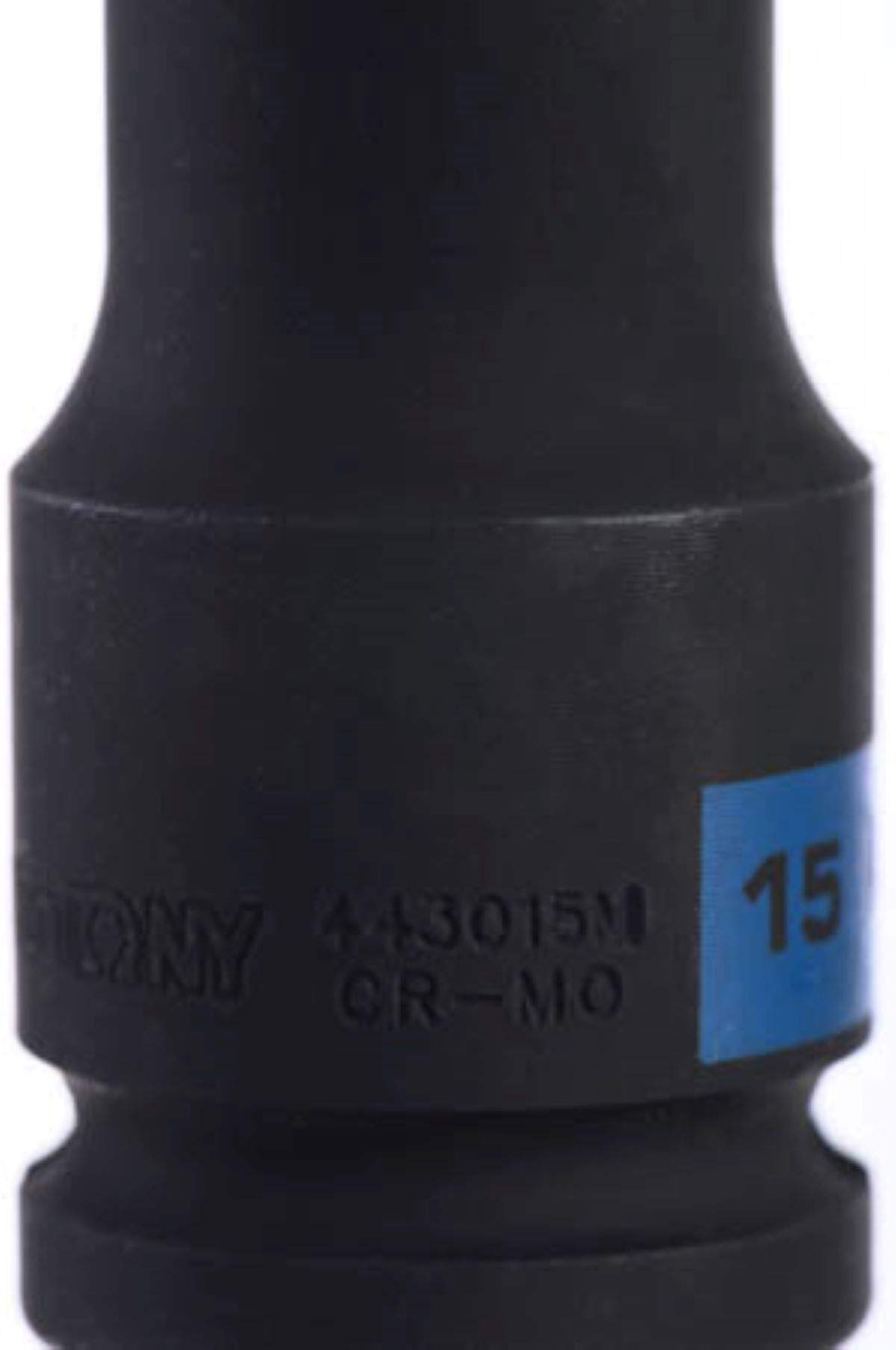 KING TONY 443015M Socket De Impacto Long 1/2" Bi-Hexagonal 15mm for DIYers & Professionals - Image 3