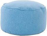 Pouf Rimovibili Designo Coperchanizzato Pouf, Coperchio Doppio Di Protezione con Una Cerniera Nascosta, Copertura Rimovibile Pulita e Sana, Conveniente per il Lavaggio in Lavatrice Ed Elegante, Deve Essere Ben Abbinata Ai Mobili.