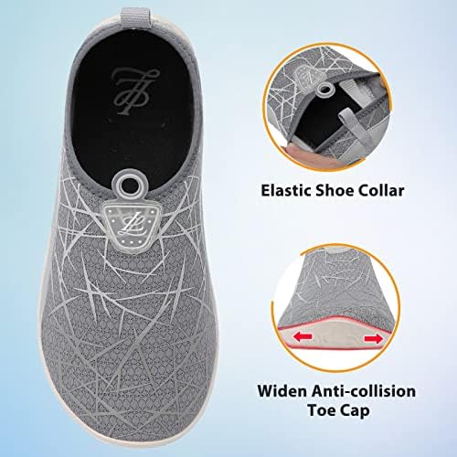 LeIsfIt Water Shoes for Womens Mens Barefoot Quick-Dry Aqua Socks Slip-on Swim Beach Shoes for Surf Pool River Yoga | Image 5