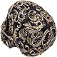 Nemesis Now Renaissance-Totenkopf, 19 cm, Harz, Schwarz & Gold, goldfarbenes Barockmuster, schwarzes Totenkopf-Ornament, gotisches Dekor, aus feinstem Kunstharz gegossen, fachmännisch handbemalt