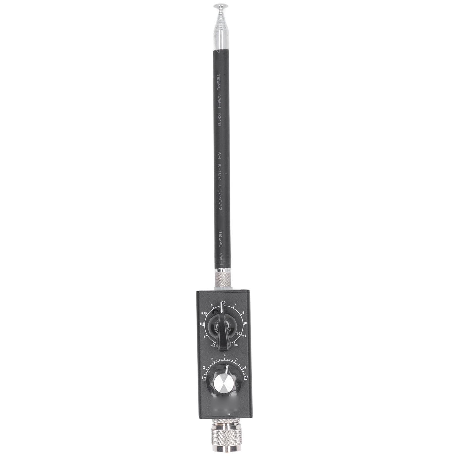 Antena HF Portátil Radio Onda Corta 3.5-470MHz 20W Aluminio Banda Completa para Uso Interior y Exterior