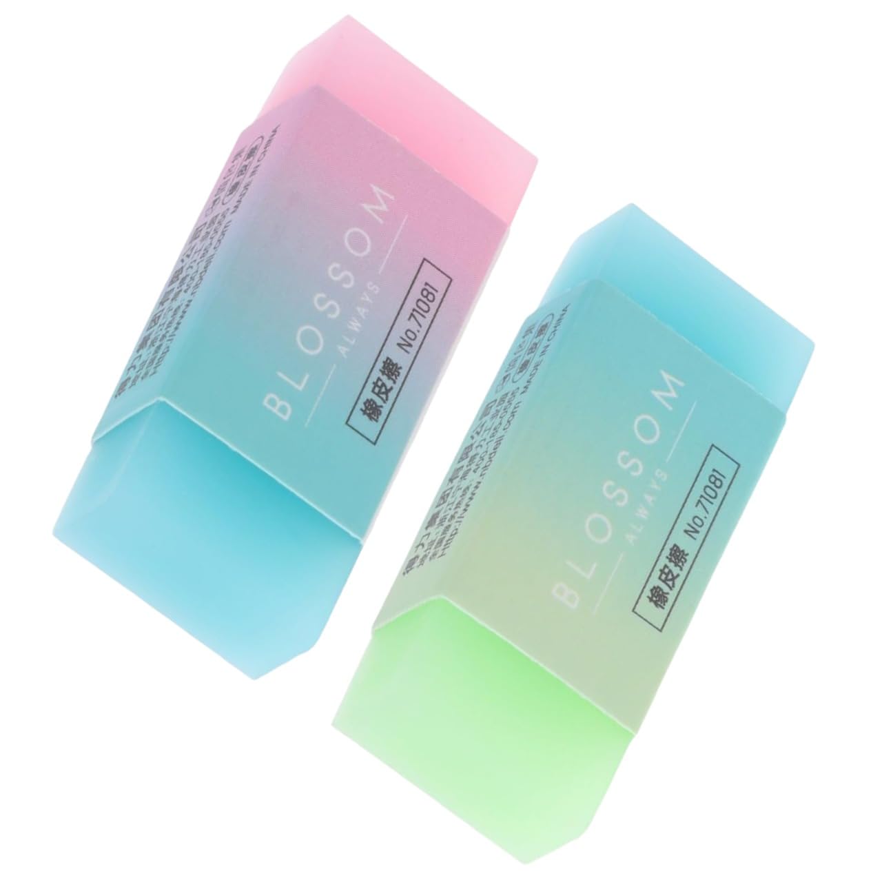 1 Pc Random Color Cute Colored Pencil Rubber Erasers, Erasers Roller Portable Cube Pencil Flexible Rubber Soft Flexible Gift Eraser for School, Office