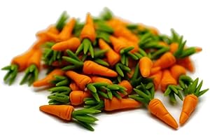 Miniature Easter Decorations: 20 Adorable Carrot Dollhouse Holiday Accents