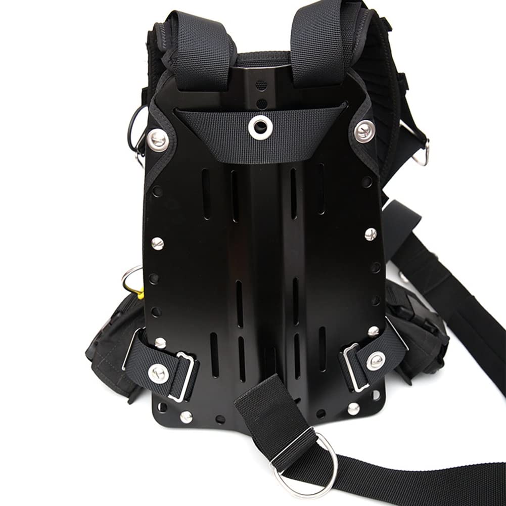 Paquete de 8 tornillos de libro de buceo para placa de RüCken, material de fijación para accesorios subacuáticos