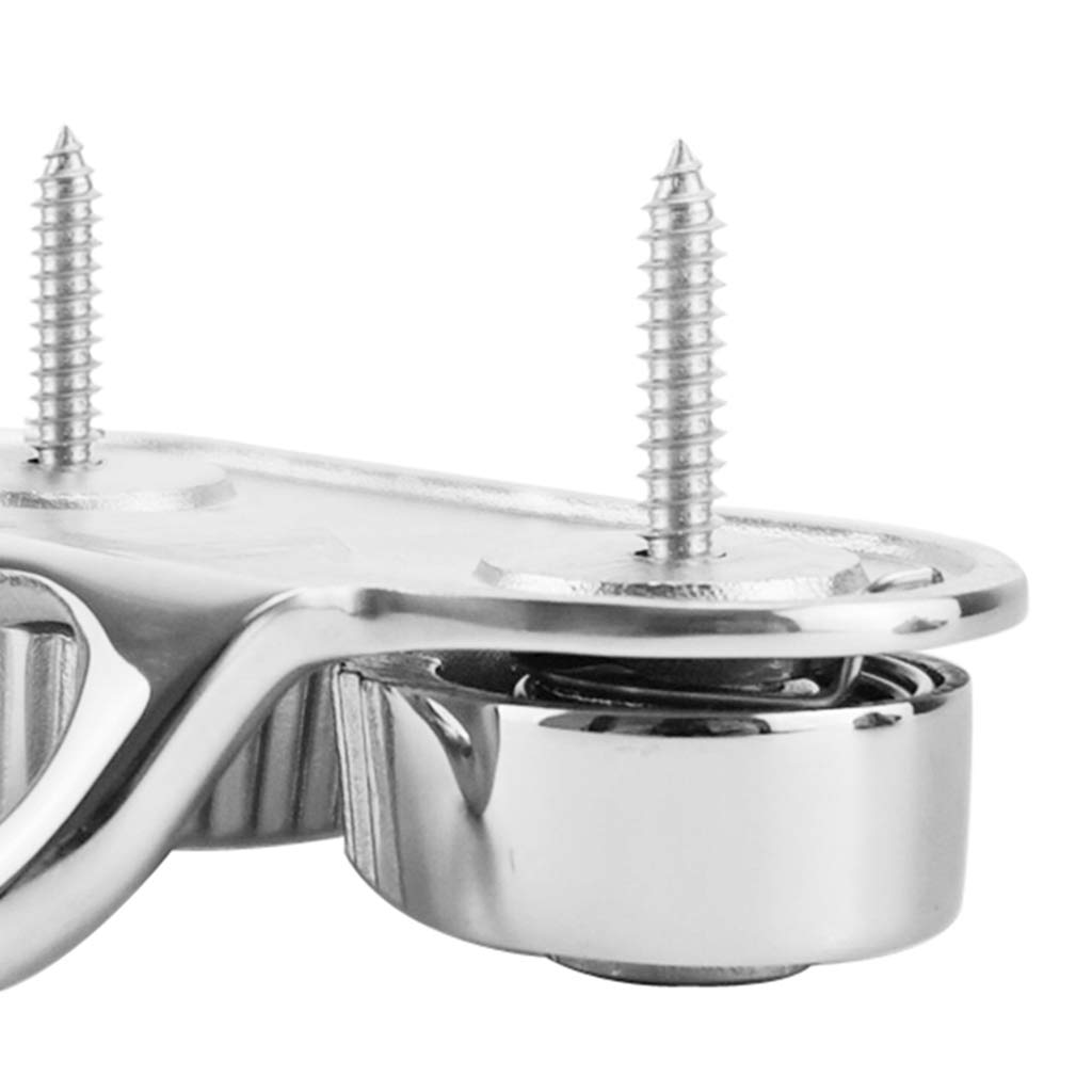 SDENSHI Edelstahl Cam Cleat Schotklemme Curryklemme für Max. 15mm Tau Seil