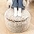 Stuffed Pouf Ottoman with Modern High-Density Foam Plush Fiber Pouf Stool Ottoman Round Foot Stool Cushion Storage Ottoman 20 * 12''Floor Poufs Ottoman Foot Rest for Living Room (Snow Coffee)