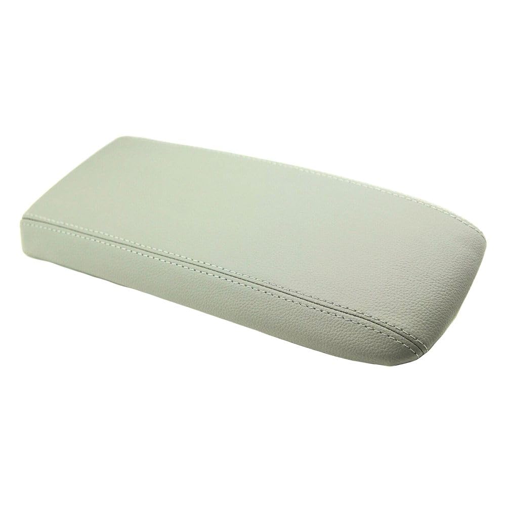 MoestpelegriaConsole Armrest Leather Synthetic Cover Light Gray Front, Center FOR-9501-CCA-VLG