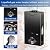 Tankless Water Heater Propane 4.21GPM 16L, Outdoor Portable Gas Hot Water Heater with Digital Display, Multi-Protection Instant Propane Shower for Camping Trips, RV and Boat Cabins (Black)