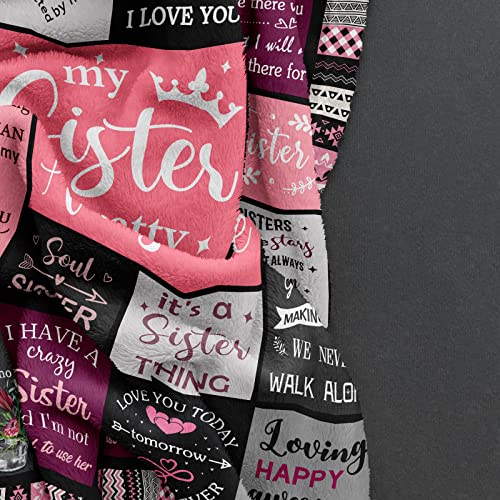 Sister-Gifts-Sister-Birthday-Gifts-from-Sister-Best-Friend-Birthday-Gift-for-Women-Bestie-Gifts-for-Women-Big-Sister-Gift-from-Little-Sister-Blanket-60-x-50-Soul-Sister-Gifts-for-Girls