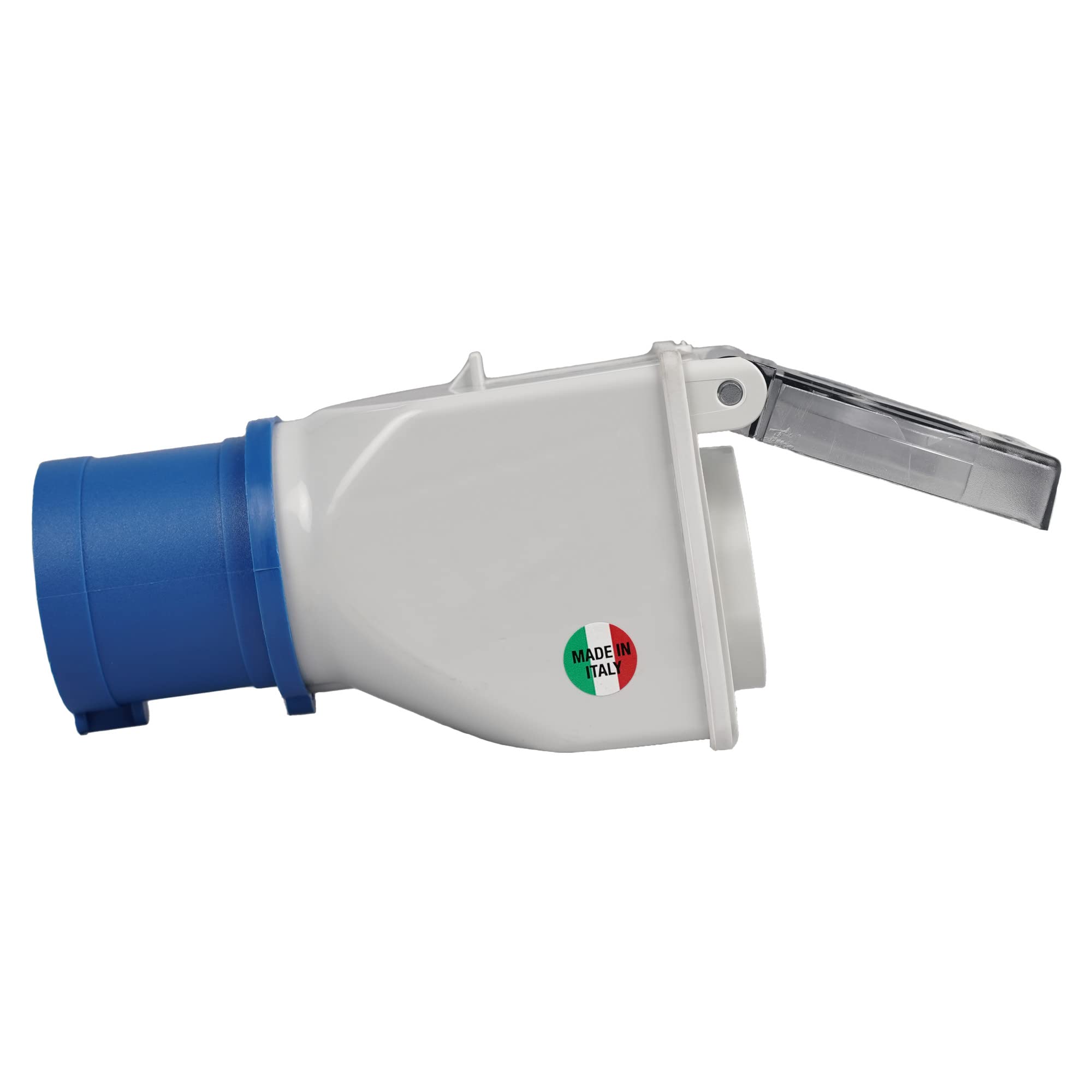 WOLFPACK LINEA PROFESIONAL - Adaptador Industrial Cetac Schuko Simple 2p Con Tapa