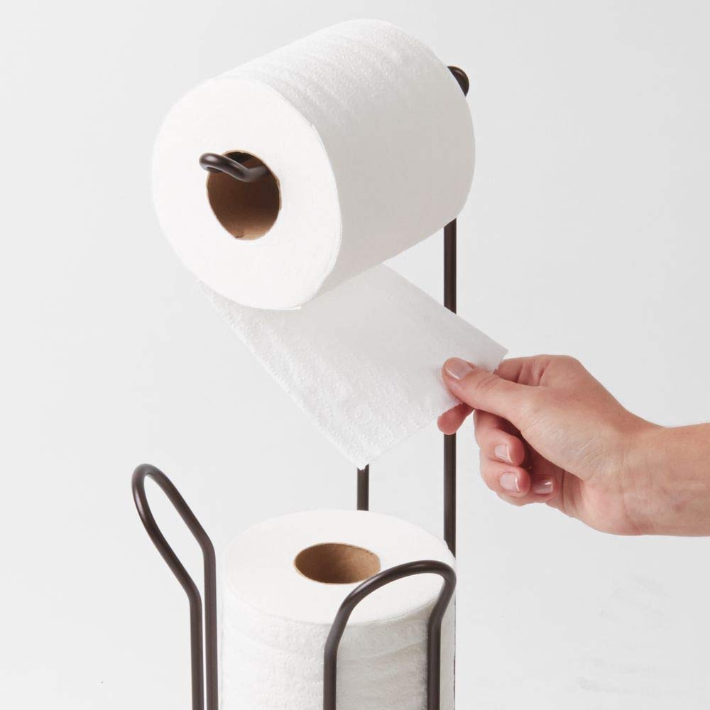 Amazon.co.jp: InterDesign トイレットペーパー ホルダー スタンド