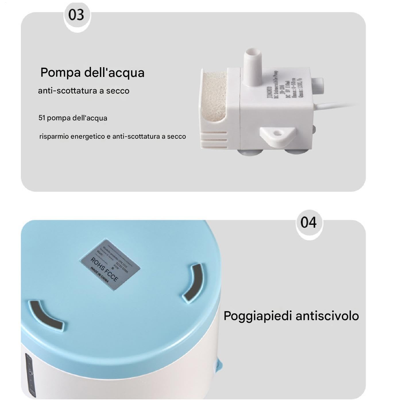Dispensador de agua para perros Recargable